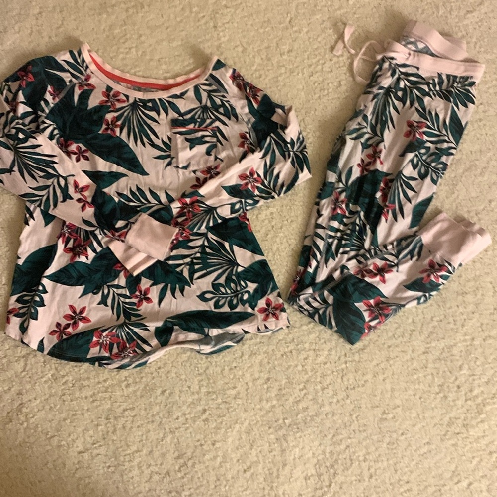 hanna Anderson organic cotton sleepwear set